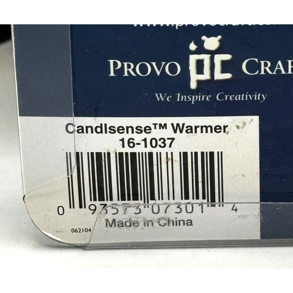 Provo Craft Candlesense Warmer For Candles Alternative Jar Candle Warmer 3-5/16" - Picture 6 of 6